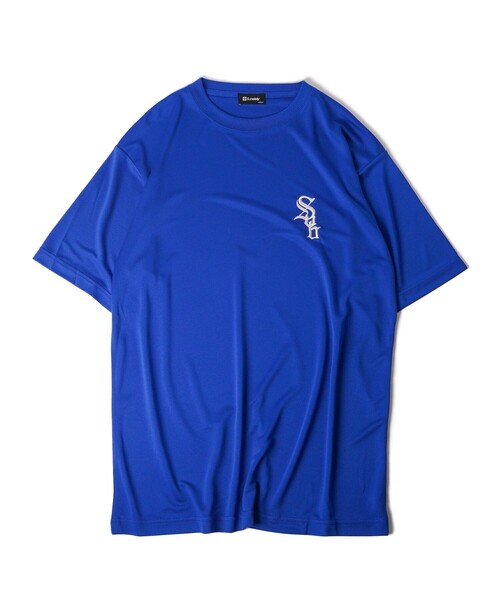 SBCY Sport(エスビーシーワイスポーツ)の「Dry tee S/S-CROWD-(Tシャツ/カットソー・メンズ・ホワイト/ブラック/ブルー・XX-LARGE/X-LARGE/LARGE/MEDIUM)」の7枚目の写真