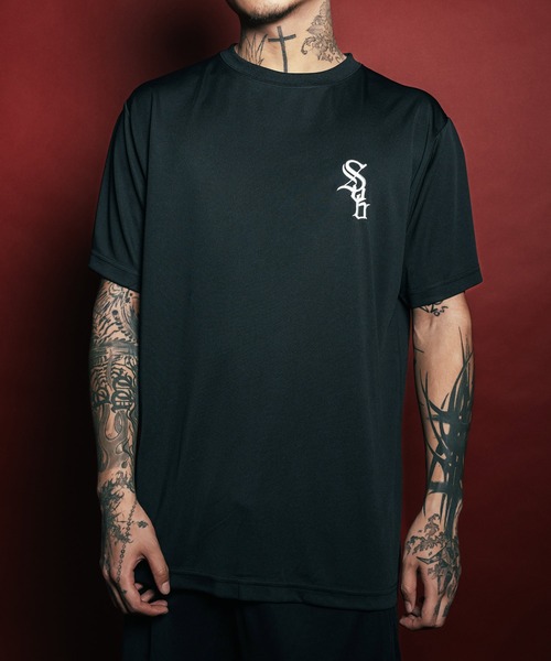 SBCY Sport（エスビーシーワイスポーツ）の「Dry tee S/S-CROWD-（Tシャツ/カットソー・メンズ・ホワイト/ブラック/ブルー・XX-LARGE/X-LARGE/LARGE/MEDIUM）」の2枚目の写真