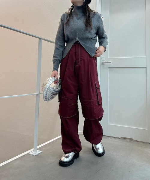 CFT.（シフト）の「ステッチサスペンダーカーゴパンツ（カーゴパンツ