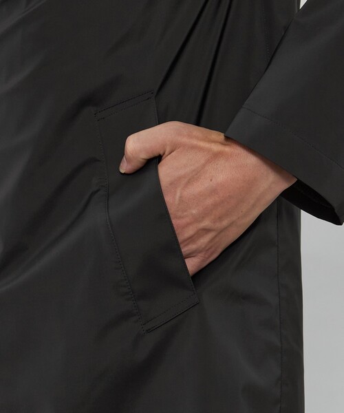 MACKINTOSH LONDON（マッキントッシュ ロンドン）の「【WEB・一部店舗限定】【DUNFORD SHORT】3レイヤーステンカラーコート（ステンカラーコート・メンズ・ブルー系その他7/ブラック・36/42/40/38）」の5枚目の写真