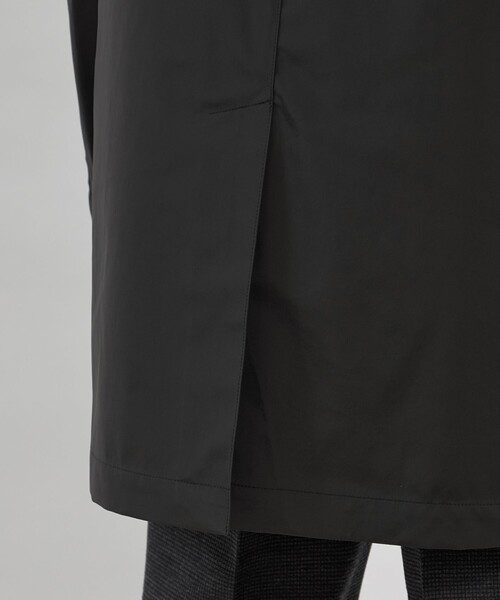 MACKINTOSH LONDON（マッキントッシュ ロンドン）の「【WEB・一部店舗限定】【DUNFORD SHORT】3レイヤーステンカラーコート（ステンカラーコート・メンズ・ブルー系その他7/ブラック・36/42/40/38）」の4枚目の写真
