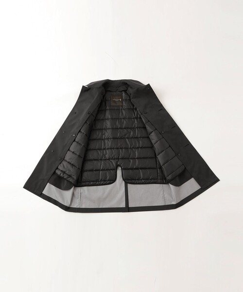 MACKINTOSH LONDON（マッキントッシュ ロンドン）の「【WEB・一部店舗限定】【DUNFORD SHORT】3レイヤーステンカラーコート（ステンカラーコート・メンズ・ブルー系その他7/ブラック・36/42/40/38）」の3枚目の写真