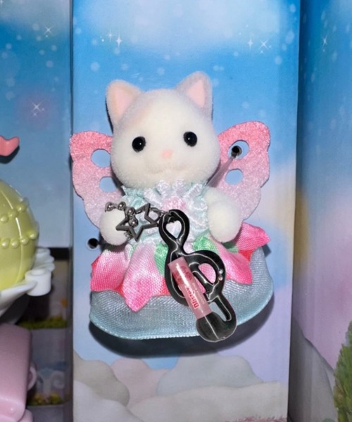 EVERYTHINGS（エブリシングス）の「【EVERYTHINGS】MIDNIGHT(TREBALM) / 【エブリシングス】ブラックスターリーミュージックモチーフリップケースキーリング（キーホルダー・レディース・ブラック・ONE SIZE）」の6枚目の写真