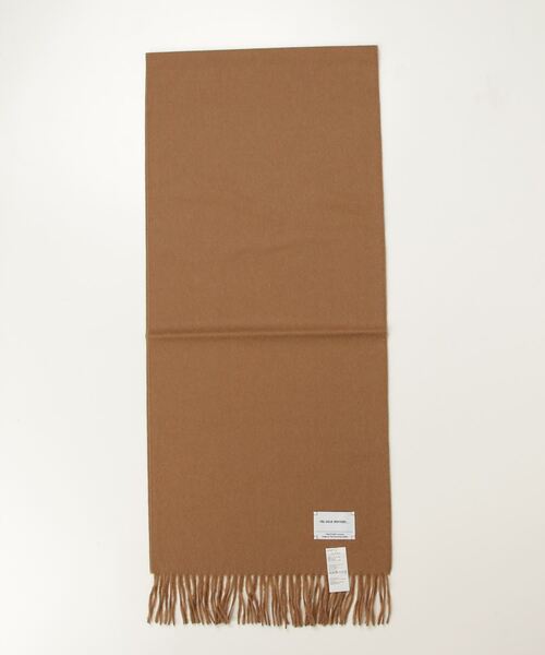 THE INOUE BROTHERS（ザイノウエブラザーズ）の「【The Inoue Brothers】イノウエ ブラザーズ Brushed Scarf（ストール/ショール・メンズ・ブラック/グレイッシュベージュ/カーキ/ライトグレー/ブラウン/ベージュ系その他/キャメル/バーガンディー/ネイビー/ブルー系その他/オレンジ/グレー・FREE）」の10枚目の写真