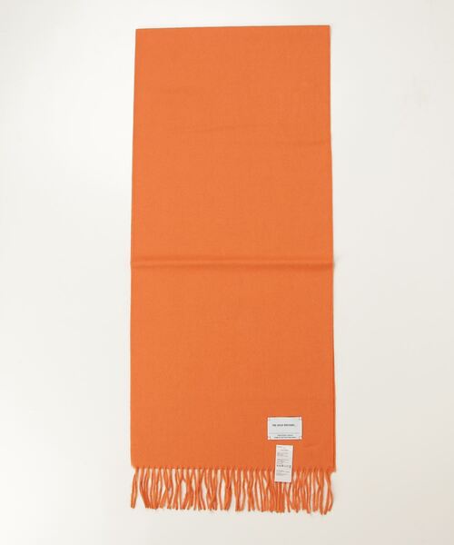 THE INOUE BROTHERS（ザイノウエブラザーズ）の「【The Inoue Brothers】イノウエ ブラザーズ Brushed Scarf（ストール/ショール・メンズ・ブラック/グレイッシュベージュ/カーキ/ライトグレー/ブラウン/ベージュ系その他/キャメル/バーガンディー/ネイビー/ブルー系その他/オレンジ/グレー・FREE）」の12枚目の写真