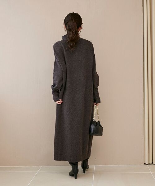 セール】ネックが選べるニットワンピース（ワンピース）｜le.coeur