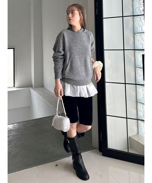 セール】LACOSTE/ニットフーディー（ニット/セーター）｜SNIDEL