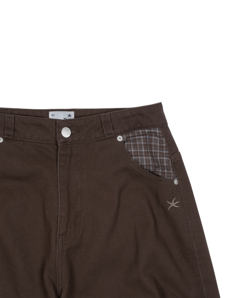 THECOLDESTMOMENT(ザコールデストモーメント)の「TCM check pocket half pants (brown)(その他パンツ・レディース・その他・SMALL/MEDIUM/LARGE)」の4枚目の写真