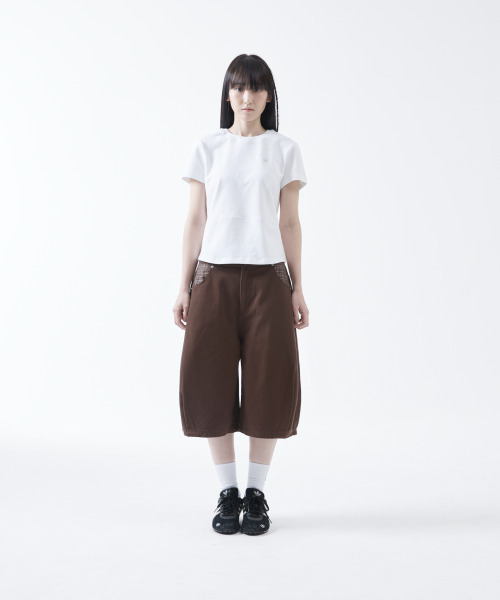 THECOLDESTMOMENT(ザコールデストモーメント)の「TCM check pocket half pants (brown)(その他パンツ・レディース・その他・SMALL/MEDIUM/LARGE)」の6枚目の写真