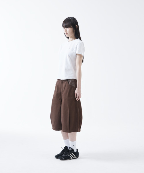 THECOLDESTMOMENT(ザコールデストモーメント)の「TCM check pocket half pants (brown)(その他パンツ・レディース・その他・SMALL/MEDIUM/LARGE)」の7枚目の写真