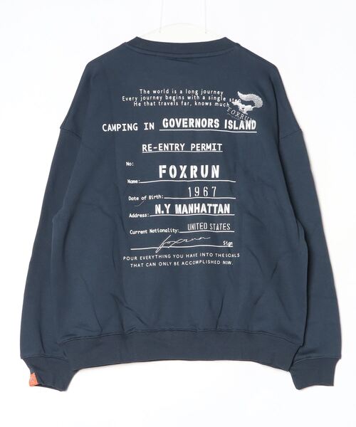 FOXRUN（フォックスラン）の「吸湿発熱　裏起毛スウェット（スウェット・メンズ・ネイビー/ブラック系/杢グレー/ネイビー系/ブラック/グレー系その他/ミックスグレー/アッシュグレー・M/L）」の19枚目の写真