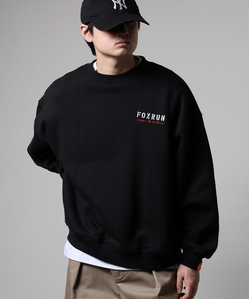 FOXRUN（フォックスラン）の「吸湿発熱　裏起毛スウェット（スウェット・メンズ・ネイビー/ブラック系/杢グレー/ネイビー系/ブラック/グレー系その他/ミックスグレー/アッシュグレー・M/L）」の14枚目の写真