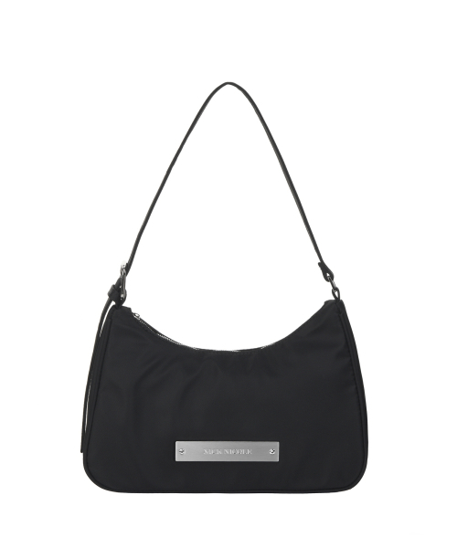 NICK&NICOLE(ニックアンドニコール)の「CRYSTAL NYLON AROUND MINI BAG_BLACK(ショルダーバッグ・レディース・その他・FREE)」の1枚目の写真