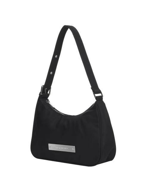 NICK&NICOLE(ニックアンドニコール)の「CRYSTAL NYLON AROUND MINI BAG_BLACK(ショルダーバッグ・レディース・その他・FREE)」の2枚目の写真