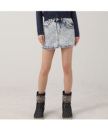 Ava Denim Mini Skirt BLUE