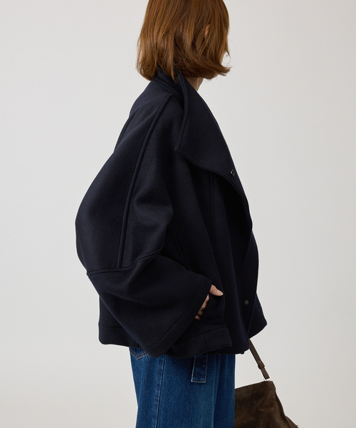 Room no.8(ルームエイト)の「Room no.8 ルームエイト Cash Hi/N Short Dot コート R8C9111 305K(その他アウター・レディース・ネイビー・FREE)」の18枚目の写真
