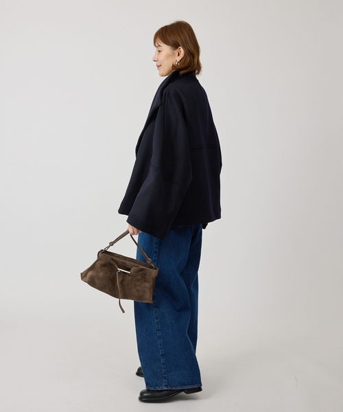 Room no.8(ルームエイト)の「Room no.8 ルームエイト Cash Hi/N Short Dot コート R8C9111 305K(その他アウター・レディース・ネイビー・FREE)」の13枚目の写真