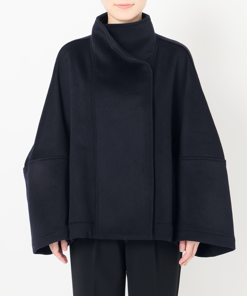 Room no.8(ルームエイト)の「Room no.8 ルームエイト Cash Hi/N Short Dot コート R8C9111 305K(その他アウター・レディース・ネイビー・FREE)」の15枚目の写真