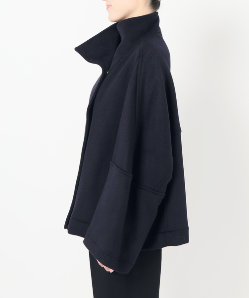 Room no.8(ルームエイト)の「Room no.8 ルームエイト Cash Hi/N Short Dot コート R8C9111 305K(その他アウター・レディース・ネイビー・FREE)」の16枚目の写真