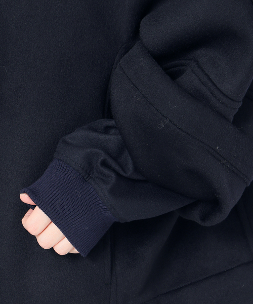 Room no.8(ルームエイト)の「Room no.8 ルームエイト Cash Hi/N Short Dot コート R8C9111 305K(その他アウター・レディース・ネイビー・FREE)」の9枚目の写真