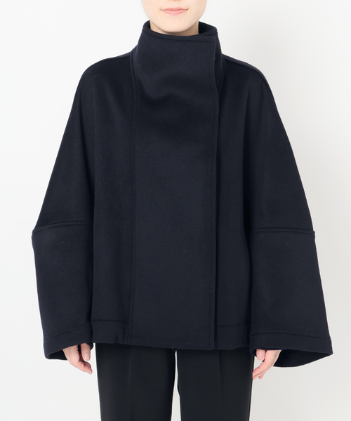Room no.8(ルームエイト)の「Room no.8 ルームエイト Cash Hi/N Short Dot コート R8C9111 305K(その他アウター・レディース・ネイビー・FREE)」の11枚目の写真