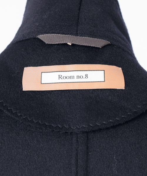 Room no.8(ルームエイト)の「Room no.8 ルームエイト Cash Hi/N Short Dot コート R8C9111 305K(その他アウター・レディース・ネイビー・FREE)」の4枚目の写真