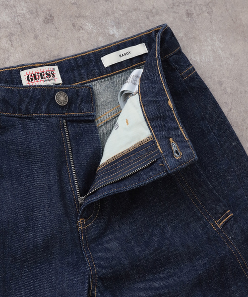 Guess（ゲス）の「GUESS/ゲス GO SEAMED WIDE LEG（デニムパンツ・レディース・ネイビー・24/25）」の11枚目の写真