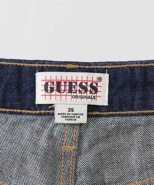 Guess（ゲス）の「GUESS/ゲス GO SEAMED WIDE LEG（デニムパンツ・レディース・ネイビー・24/25）」の13枚目の写真