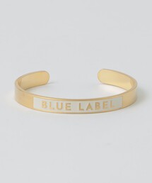 BLUE LABEL CRESTBRIDGE（ブルーレーベルクレストブリッジ）の「ロゴバングル（バングル/リストバンド）」