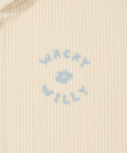 Wacky WiLLy(ワッキーウィリー)の「ウィメンズベルベットコーデュロイクロップフードジップアップクリーム(パーカー・レディース・その他・SMALL/MEDIUM/LARGE)」の5枚目の写真
