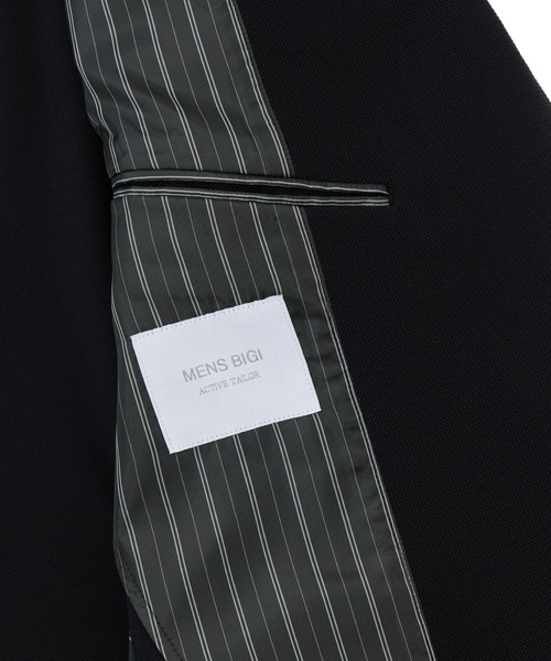 MEN'S BIGI（メンズビギ）の「【ACTIVE TAILOR】Air tool テーラードジャケット＜高通気性/ストレッチ/接触冷感/UVカット/防シワ＞（テーラードジャケット・メンズ・ブラック/ネイビー・04/03/02/01）」の11枚目の写真