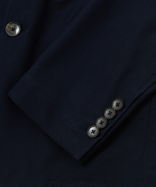 MEN'S BIGI（メンズビギ）の「【ACTIVE TAILOR】Air tool テーラードジャケット＜高通気性/ストレッチ/接触冷感/UVカット/防シワ＞（テーラードジャケット・メンズ・ブラック/ネイビー・04/03/02/01）」の6枚目の写真