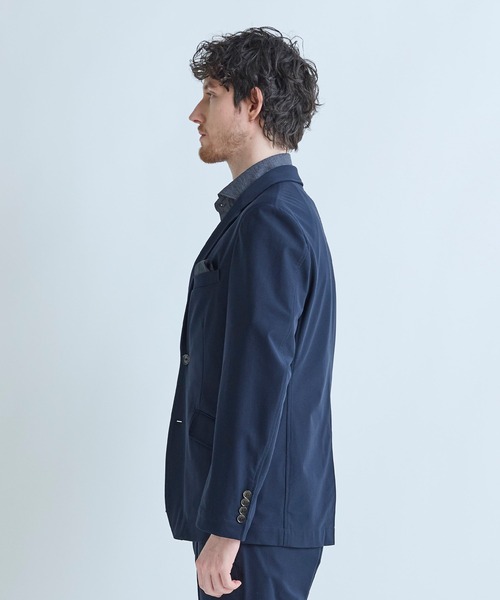 MEN'S BIGI（メンズビギ）の「【ACTIVE TAILOR】Air tool テーラードジャケット＜高通気性/ストレッチ/接触冷感/UVカット/防シワ＞（テーラードジャケット・メンズ・ブラック/ネイビー・04/03/02/01）」の13枚目の写真