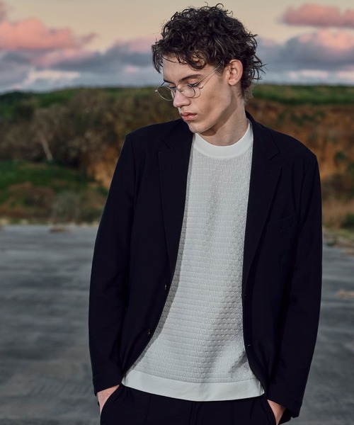 MEN'S BIGI（メンズビギ）の「【ACTIVE TAILOR】Air tool テーラードジャケット＜高通気性/ストレッチ/接触冷感/UVカット/防シワ＞（テーラードジャケット・メンズ・ブラック/ネイビー・04/03/02/01）」の17枚目の写真