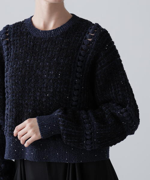 ◇ミックスヤーンニット（ニット/セーター）｜ADORE（アドーア）の