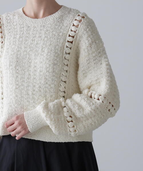 ◇ミックスヤーンニット（ニット/セーター）｜ADORE（アドーア）の