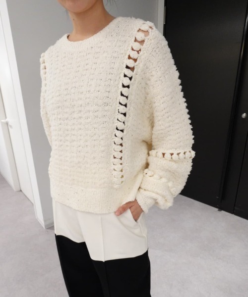 ◇ミックスヤーンニット（ニット/セーター）｜ADORE（アドーア）の