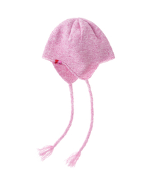 FENNEC（フェネック）の「EAR FLAP HAT - PINK（ニットキャップ/ビーニー）」