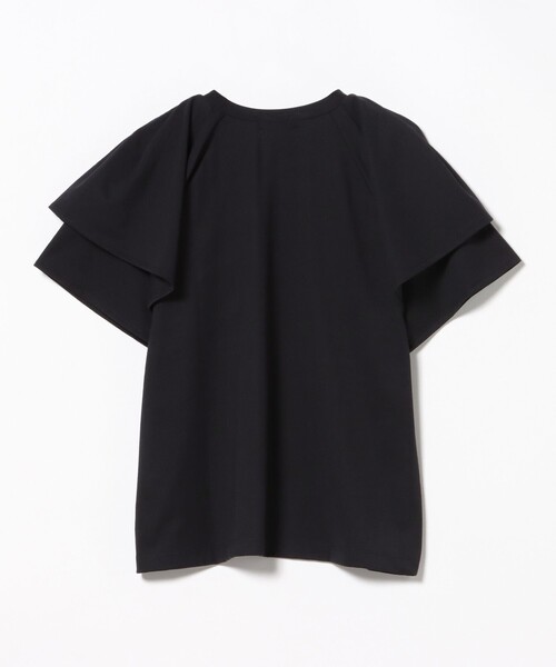 BEAMS HEART(ビームスハート)の「袖フリル プルオーバー(Tシャツ/カットソー・レディース・オフホワイト/ブラック/イエロー系その他4/ブラウン系その他2・FREE)」の17枚目の写真