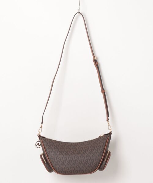 MICHAEL KORS(マイケルコース)の「MERRITT SM CONV PKT XBODY クロスボディ(ショルダーバッグ・レディース・ブラウン・FREE)」の2枚目の写真