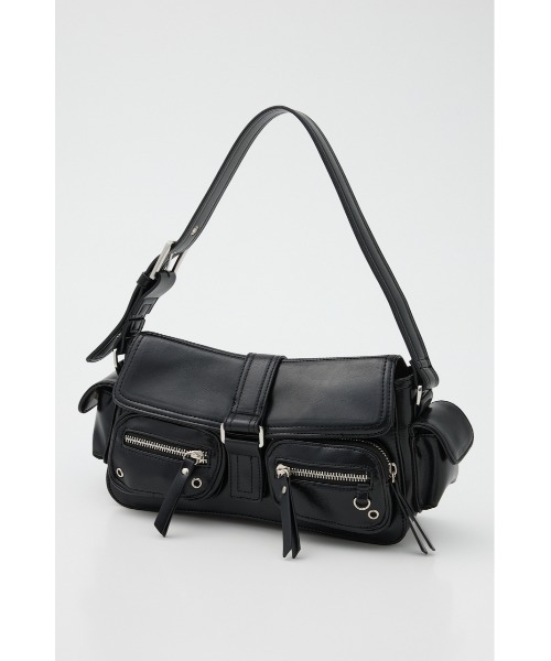 SLY（スライ）の「MULTI POCKET SHOULDER BAG マルチポケット ショルダーバッグ（ショルダーバッグ・レディース・レッド/ブラック/ホワイト・FREE）」の16枚目の写真