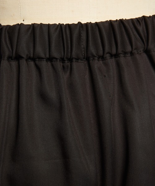 gomme(ゴム)の「プリーツツイルパンツ(その他パンツ・レディース・ブラック・MEDIUM)」の22枚目の写真