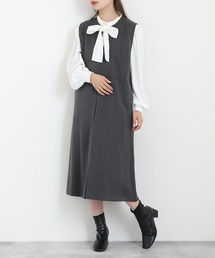 Anna Nicola キーネックジャンパースカート