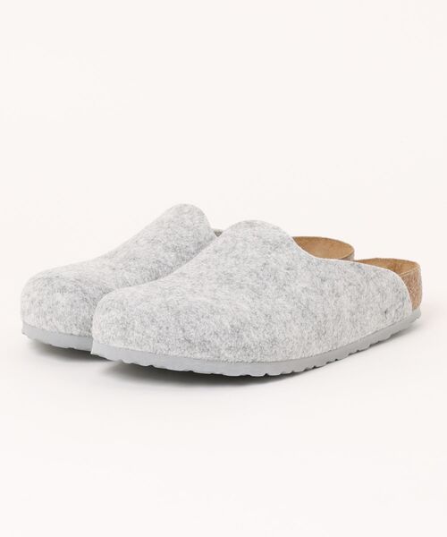 BIRKENSTOCK(ビルケンシュトック)の「《BIRKENSTOCK》Amsterdam FE レギュラー(サンダル・メンズ・ブラック系その他/ライトグレー・43/42/41/40)」の2枚目の写真