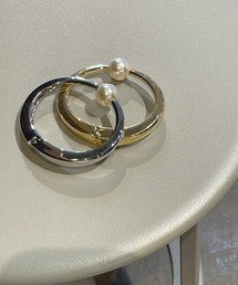 LAC-VERT（ラック・ヴェール）の「パール付きメタルラインバングル（バングル/リストバンド）」