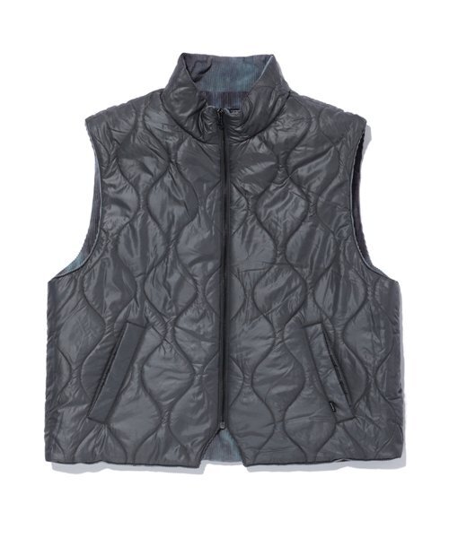 CRITIC（クリティック）の「DYEING CORDUROY REVERSIBLE PADDING VEST CHARCOAL（ベスト・レディース・その他・LARGE/MEDIUM/X-LARGE）」の10枚目の写真
