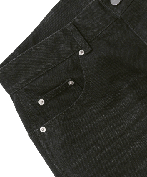PHYPS MOTORCYCLE（フィップスモーターサイクル）の「Vintage Old Denim Pants Black（デニムパンツ・レディース・その他・X-LARGE/SMALL/MEDIUM/LARGE）」の4枚目の写真