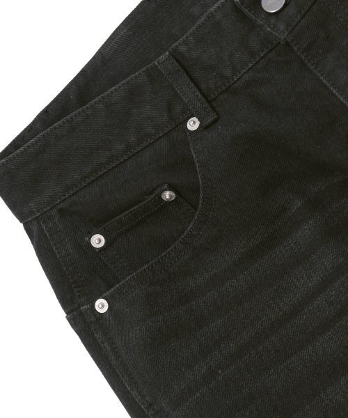 PHYPS MOTORCYCLE（フィップスモーターサイクル）の「Vintage Old Denim Pants Black（デニムパンツ・レディース・その他・X-LARGE/SMALL/MEDIUM/LARGE）」の5枚目の写真
