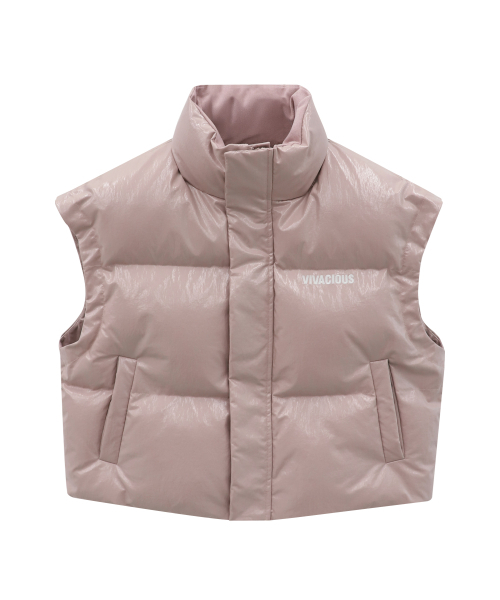 Vivacious(ビバシャス)の「Joie Puffer Vest BLACK(ダウンベスト・レディース・ブラック・FREE)」の6枚目の写真