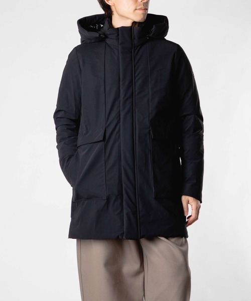 TATRAS（タトラス）の「TATRAS CALICOTOME DOWN JACKET タトラス  カリコトメ ダウンジャケット（ダウンジャケット/コート・メンズ・ブラック/ネイビー・3/4）」の4枚目の写真